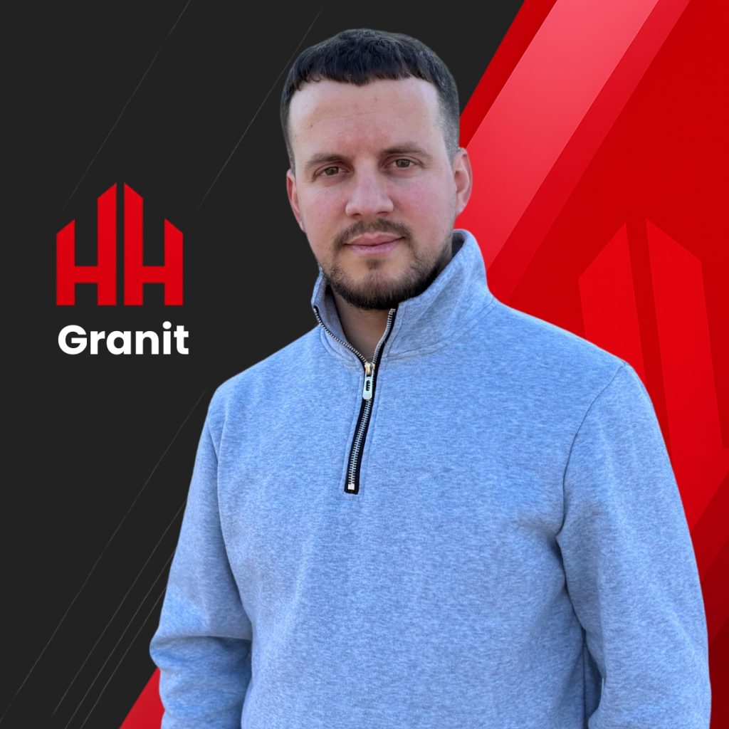 Portrait von Granit, Mitarbeiter der HH Cinar GmbH