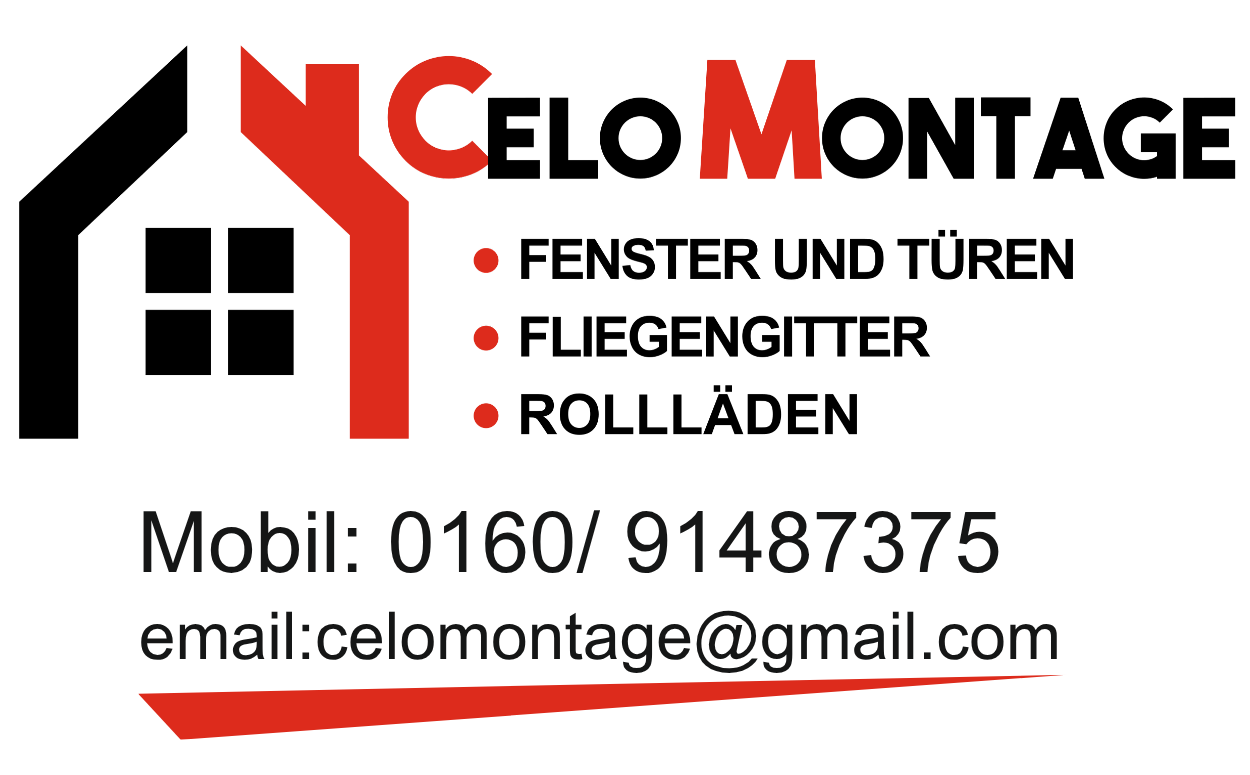 CeloMontage – Fenster, Türen, Rollläden